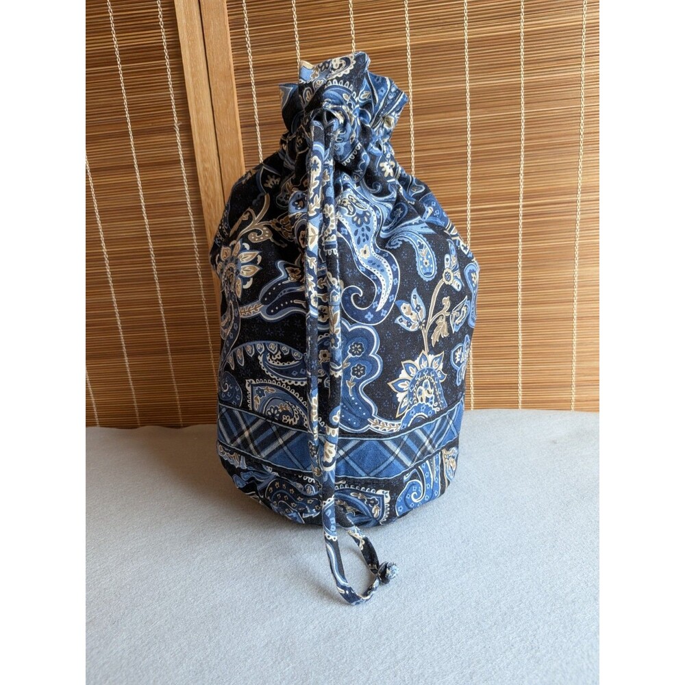 Vera Bradley Retired Design Windsor Navy Ditty Bag